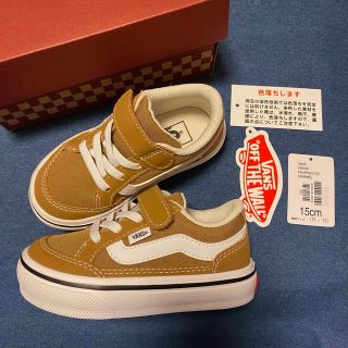 ヴァンズ(VANS)のヴァンズ VANS キッズ V3830K FALKEN CARAMEL 15cm(スニーカー)