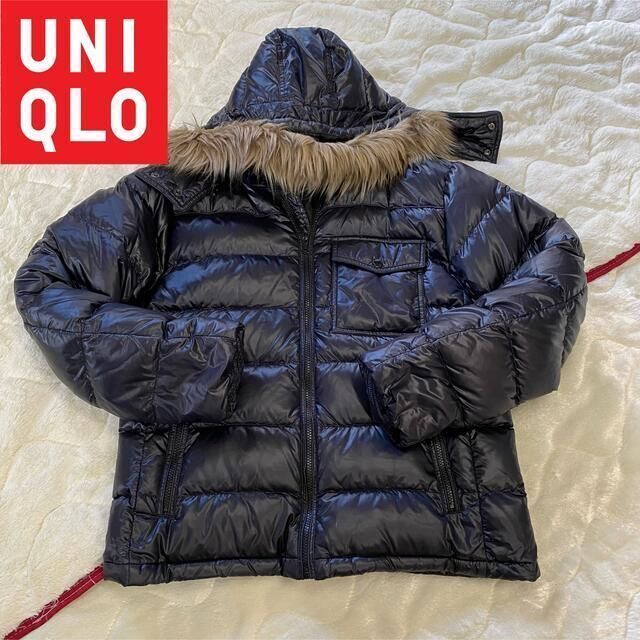 UNIQLO - 美品 UNIQLO ユニクロ ダウンジャケット 男女兼用 シンプルの