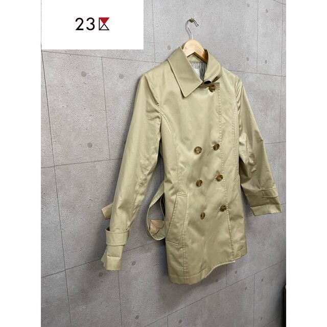 23区 ニジュウサンク レディース シンプル コート ジャケット