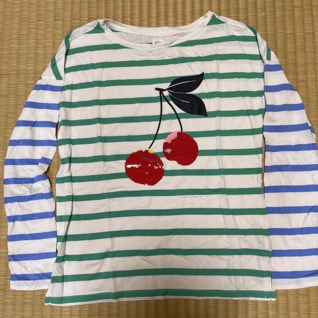 GAP Kids(ギャップキッズ)の【GAP】長袖トレーナー、長袖Tシャツ 160サイズ キッズ/ベビー/マタニティのキッズ服女の子用(90cm~)(Tシャツ/カットソー)の商品写真