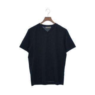 クルチアーニ(Cruciani)のCruciani クルチアーニ Tシャツ・カットソー 50(XL位) 黒 【古着】【中古】(Tシャツ/カットソー(半袖/袖なし))