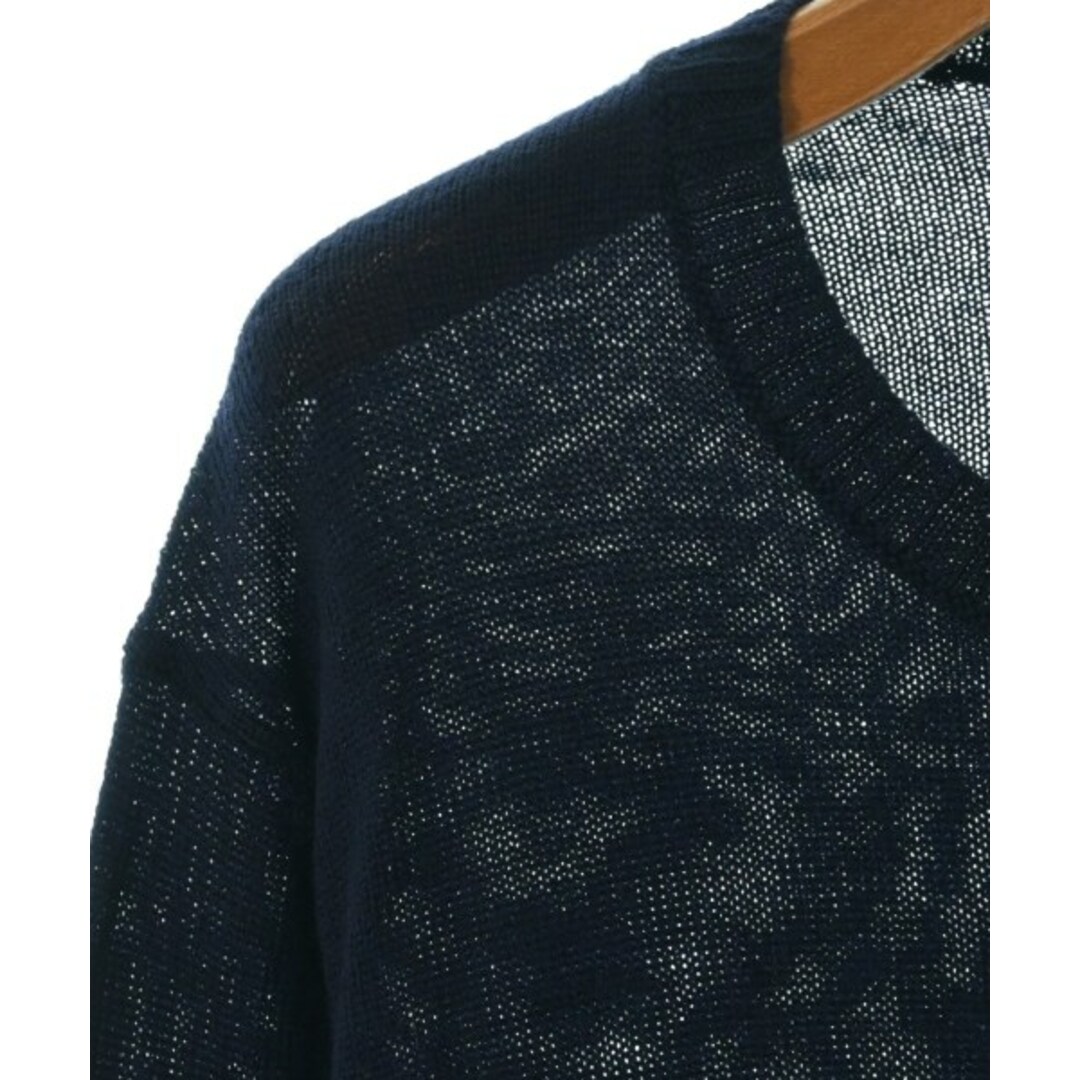 JIL SANDER + ジルサンダープラス ニット・セーター 48(L位) 紺 | www