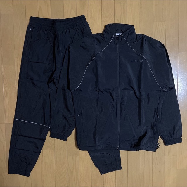 adidas - 新品 adidas Reveal 異素材ミックス トラック セットアップ M ...