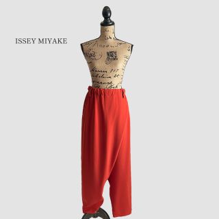 ISSEY MIYAKE - 希少 ISSEY MIYAKE バイアスチェック プリーツパンツ M