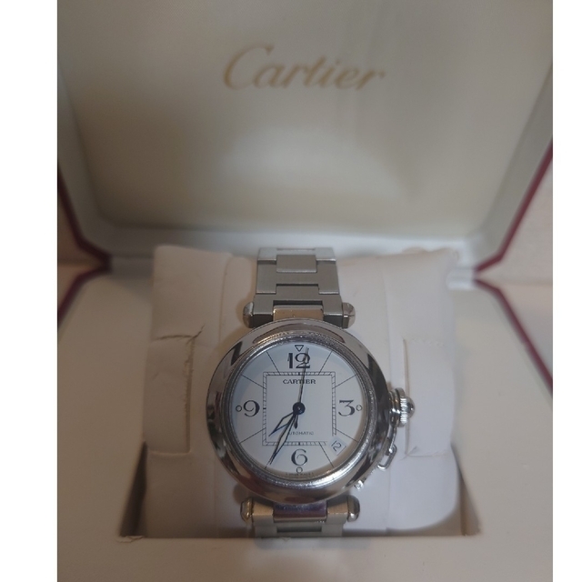 ≪超目玉★12月≫ Cartier ボーイズ パシャC カルティエ - 腕時計