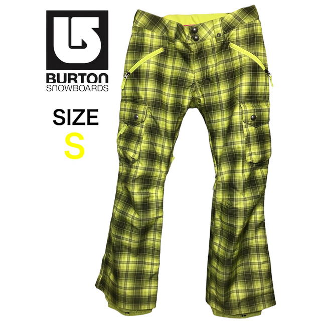 BURTON（バートン）／チェック柄 スノーボードパンツ