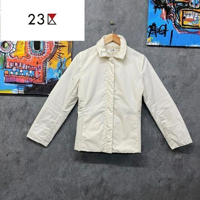 美品 23区 レディース シンプルデザイン ジャケット コート