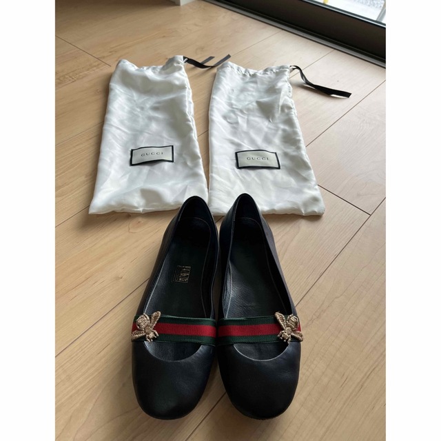 Gucci   GUCCIフラットシューズの通販 by N's shop｜グッチならラクマ