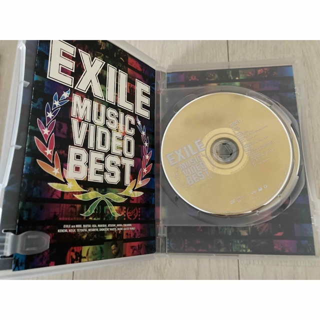 EXILE(エグザイル)のEXILE MUSIC VIDEO BEST DVD エンタメ/ホビーのDVD/ブルーレイ(ミュージック)の商品写真