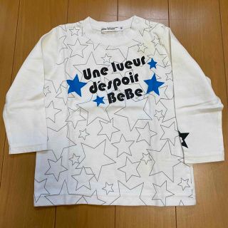 ベベ(BeBe)のBeBe ☆ 長袖 Tシャツ　カットソー　80㎝(Ｔシャツ)