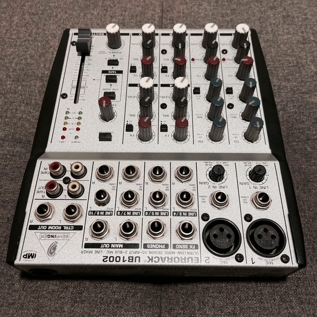 EURORACK UB1002 楽器のレコーディング/PA機器(ミキサー)の商品写真