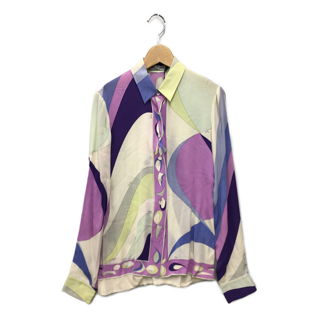 エミリオプッチ EMILIO PUCCI サイズ38 S - ピンク×白×マルチ エミリオプッチ EMILIO PUCCI サイズ38 S - ピンク×白×マルチ