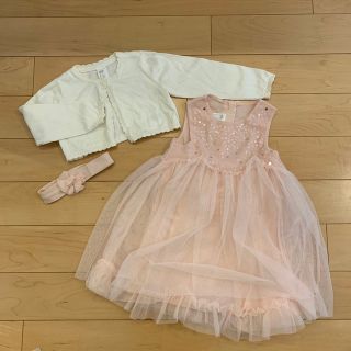 エイチアンドエム(H&M)の女児　ドレス　フォーマル(ドレス/フォーマル)