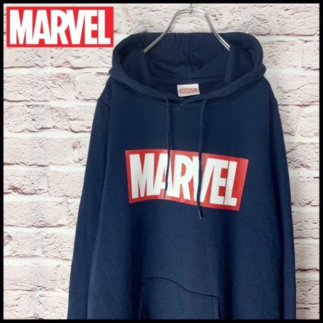 MARVEL(マーベル)のMARVEL　マーベル　パーカー　トップス　フード　レディース【M】 レディースのトップス(パーカー)の商品写真