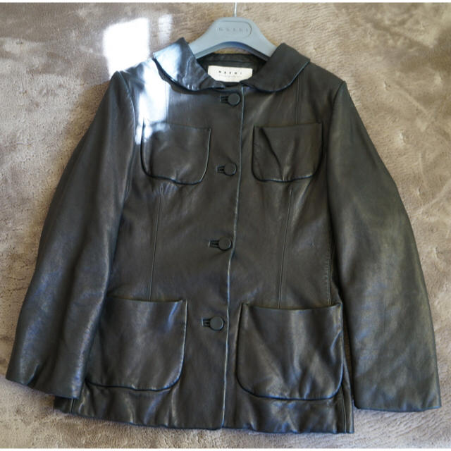 MARNI マルニ レザーコート | www.dr1wellness.com