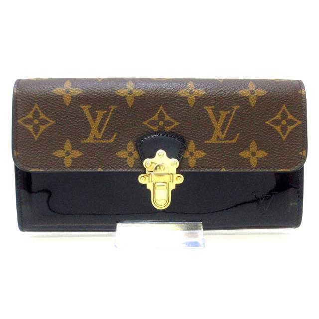 税込) LOUIS VUITTON ヴェルニミロワール 長財布 ルイヴィトン - 財布 ...