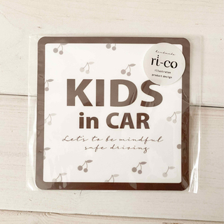 コメント無し　即購入ok カーマグネット　キッズインカー　kids in car(車外アクセサリ)