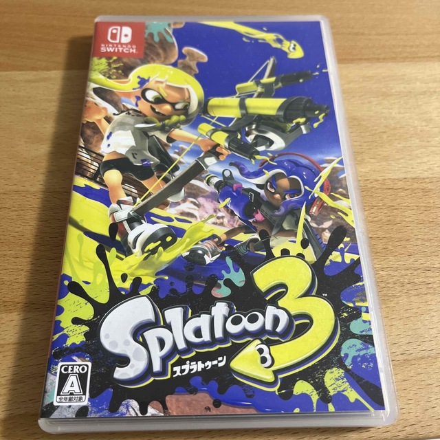 スプラトゥーン3/Switch/HACPAV5JA/A 全年齢対象家庭用ゲームソフト