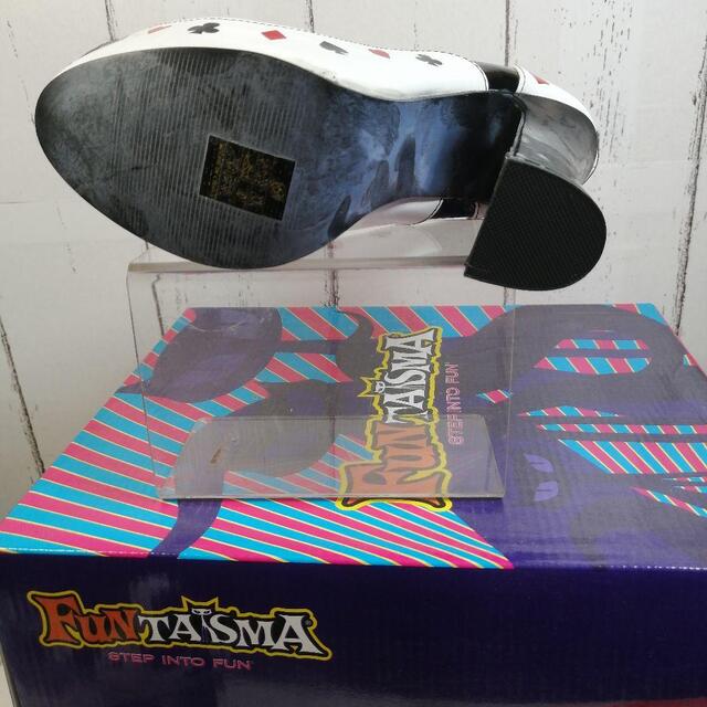 未着用 FUNTASMAプリーザー pleaser 厚底パンプス ウエッジソール 靴
