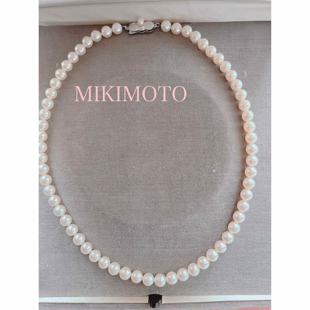 MIKIMOTO - これからの季節に【美品】ミキモトネックレス　パール　42.5cm