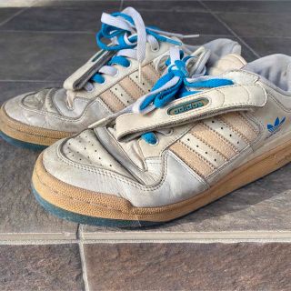 アディダス(adidas)のadidas Forum low ブルー 27.5cm(スニーカー)