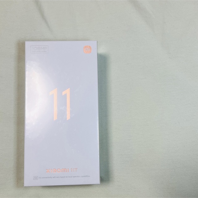 【新品未開封】Xiaomi Mi 11T ムーンライトホワイト