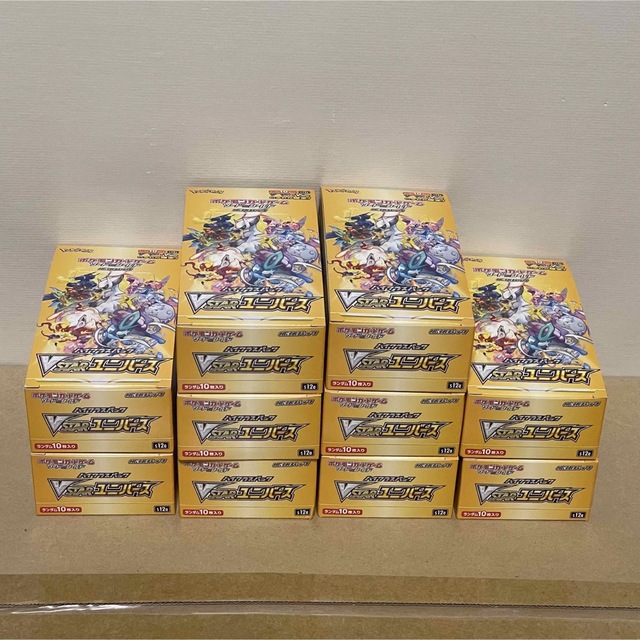 新品　ポケモンカード  vstarユニバース 10BOX シュリンク無しトレーディングカード