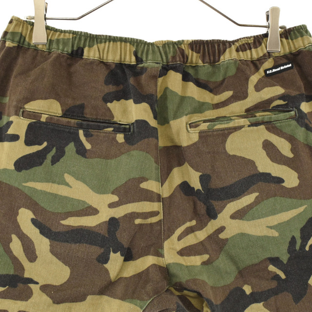 F.C.R.B.(エフシーアールビー)のF.C.R.B./F.C.Real Bristol/FCRB エフシーアールビー/エフシーレアルブリストル 16SS VENTILATION SHORTS バケーション カモフラ ショーツ ハーフパンツ カーキ FCRB-160036 メンズのパンツ(ショートパンツ)の商品写真