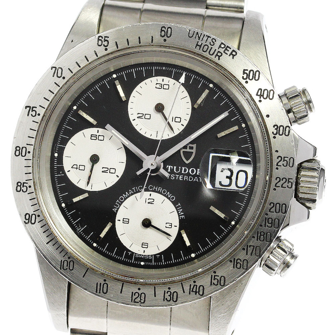 人気特価 Tudor メンズ_731006 自動巻き 94300 Cal.7750 クロノタイム オイスターデイト 【TUDOR】チュードル ☆訳あり - 腕時計(アナログ)