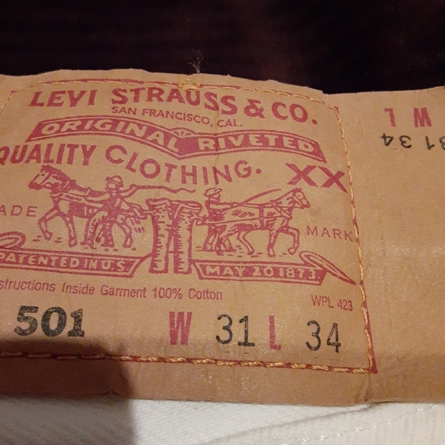 Levi's(リーバイス)の90年代 Levi's 501ホワイトW32xx メンズのパンツ(デニム/ジーンズ)の商品写真
