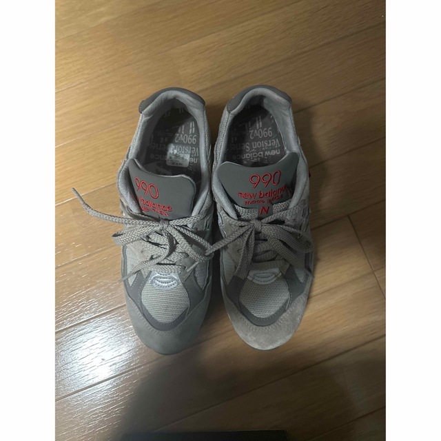 New Balance(ニューバランス)のNew Balance 990VS2 Gray 24.5cm メンズの靴/シューズ(スニーカー)の商品写真