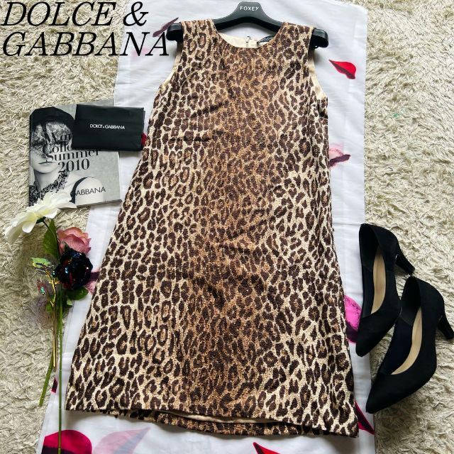 ワンピース 42 DOLCE&GABBANA 花柄 ノースリーブ | cprc.org.au