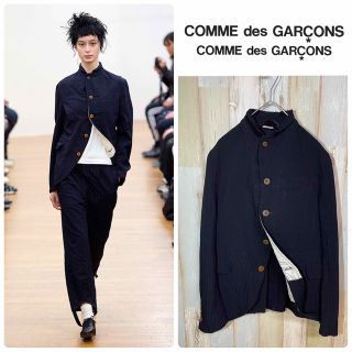 コム デ ギャルソン(COMME des GARCONS) フリル テーラードジャケット ...