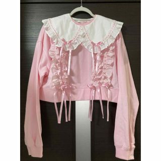 Angelic Pretty - AngelicPretty Sherbetプルオーバー ピンクの Angelic Pretty - AngelicPretty Sherbetプルオーバー ピンクの