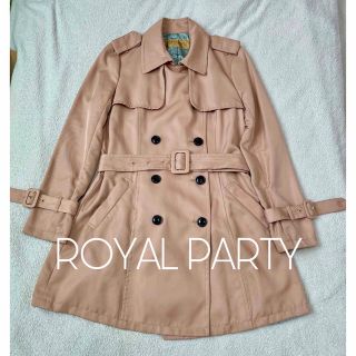 ロイヤルパーティー(ROYAL PARTY)の【訳あり】ROYAL PARTY トレンチコート　春コート　ロイパ(トレンチコート)