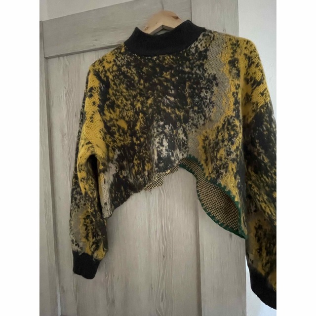 Ameri VINTAGE - AMERI UND RUST ART KNIT TOP