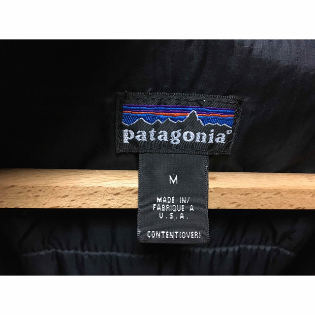 patagonia(パタゴニア)の美品 patagonia パフボール ベスト プルオーバー M アメリカ製 メンズのトップス(ベスト)の商品写真