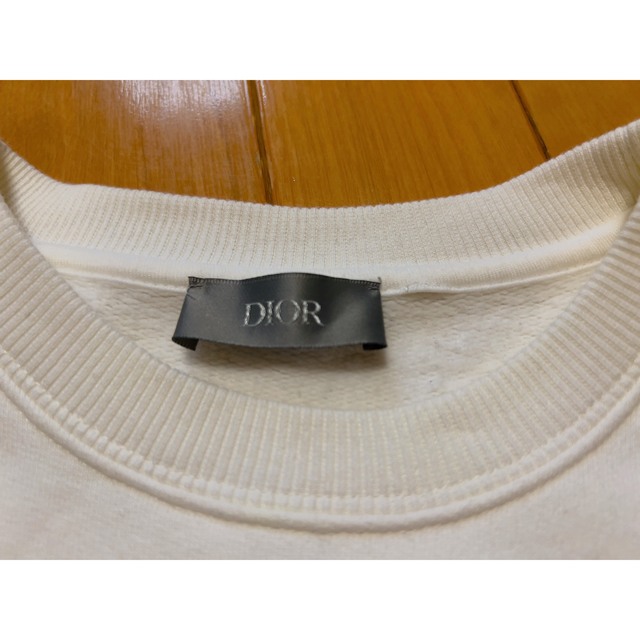 ディオールオム dior homme レイモンド ロゴ 刺繍 スウェット　XS