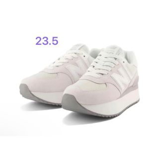 ニューバランス(New Balance)のニューバランス 574+ SC WL574ZSCB 23.5センチ(スニーカー)