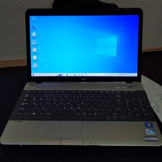 エヌイーシー(NEC)のノートパソコン　NEC LS150/F  MicrosoftBusiness付き(ノートPC)