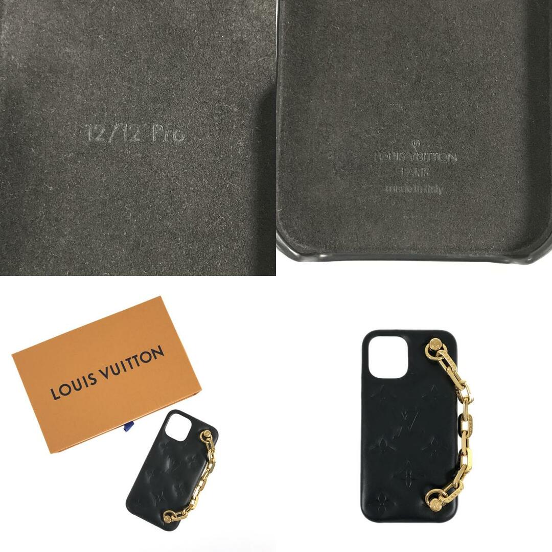 ルイ・ヴィトン モノグラム エンボス バンパークッサン iphone12/12P