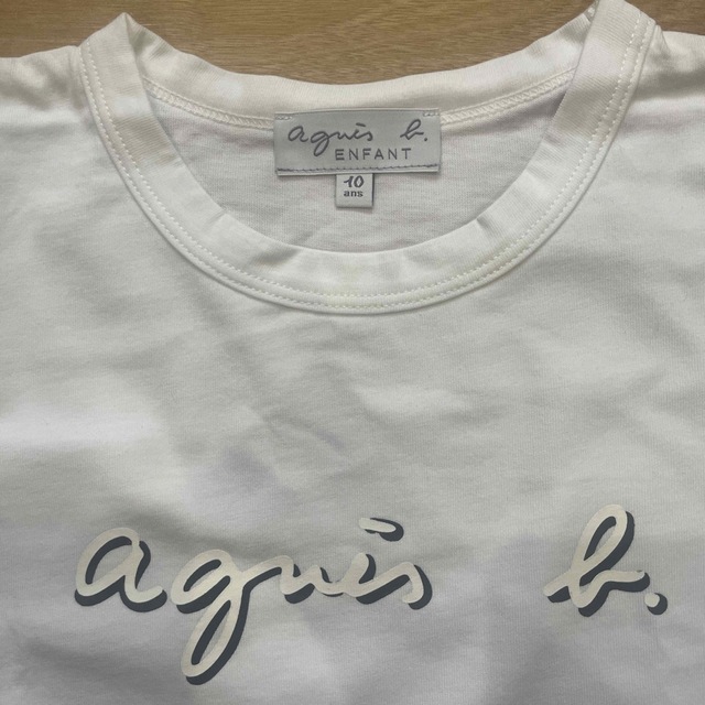 agnes b.(アニエスベー)のagnes b. ENFANT     半袖Ｔシャツ キッズ/ベビー/マタニティのキッズ服女の子用(90cm~)(Tシャツ/カットソー)の商品写真