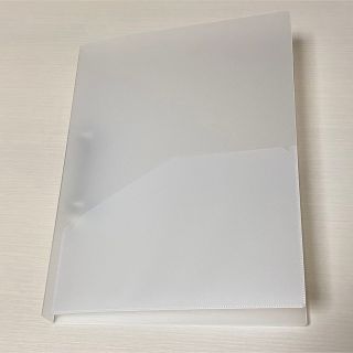 ムジルシリョウヒン(MUJI (無印良品))の無印　2リングファイル　A4サイズ　2穴　(ファイル/バインダー)