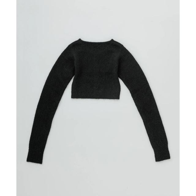 【yo BIOTOP】Wool mohair hook cardigan 01 レディースのトップス(カーディガン)の商品写真