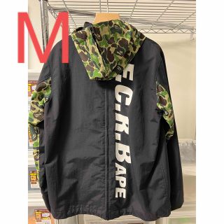 エフシーアールビー(F.C.R.B.)のfcrb×bape コラボジャケット　エイプ　ブリストル(ナイロンジャケット)