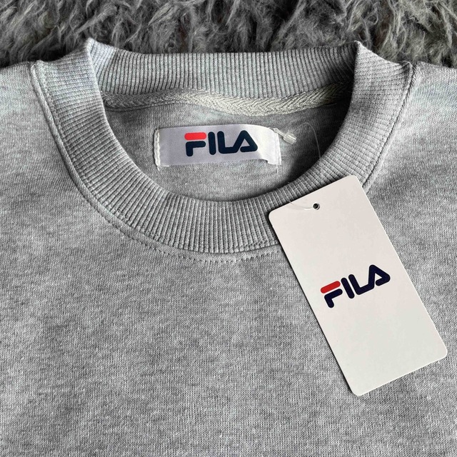 FILA(フィラ)のFILA シャギー裏起毛ロングTシャツ レディースのトップス(Tシャツ(長袖/七分))の商品写真