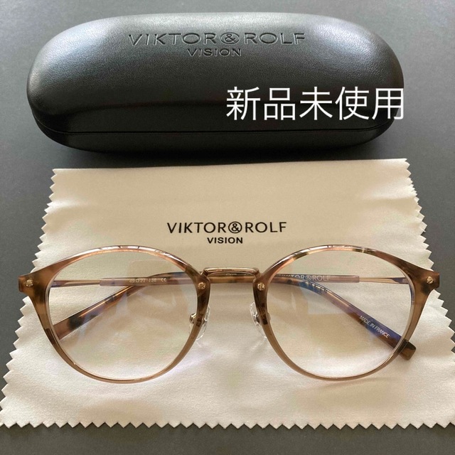 VIKTOR&ROLF(ヴィクターアンドロルフ)の【新品未使用】VIKTOR&ROLF 眼鏡フレーム メンズのファッション小物(サングラス/メガネ)の商品写真