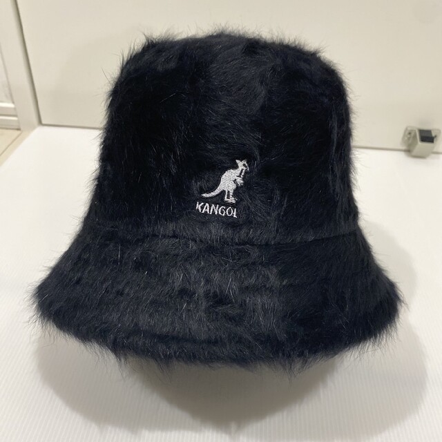 KANGOL(カンゴール)の！カンゴールバケットハット！ファーハット ブラック KANGOL レディースの帽子(ハット)の商品写真