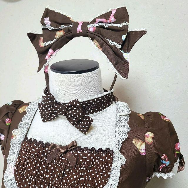 新品 完売品 アンジェリックプリティ お菓子の国 ワンピース チョーカー リボン
