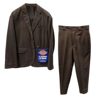 ディッキーズ(Dickies)のDickies TRIPSTER Suit Set Up Brown S スーツ(セットアップ)